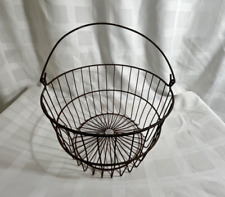 vintage wire basket egg basket for sale  Hamilton