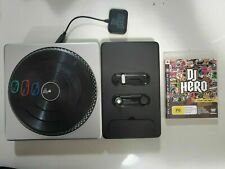 Ps3 Playstation 3 Dj Hero Turntable Dongle + Controle Sem Fio + Jogo comprar usado  Enviando para Brazil