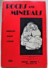 Rocks minerals magazine for sale  Shipping to Ireland