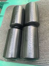 VINTAGE Original Soloflex Roller Pads Conjunto de 4 Espuma de Borracha Preta comprar usado  Enviando para Brazil