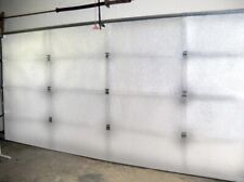 White Reflective Foam Core NASA Tech 1 Car Garage Door Insulation Kit 10x7 10x8, used for sale  Shipping to South Africa