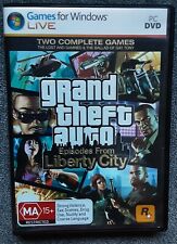 DVD Grand Theft Auto Episodes From Liberty City PC comprar usado  Enviando para Brazil