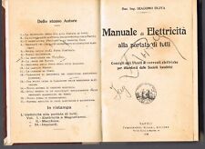 Manuale elettricita alla usato  Italia