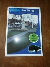 Southdown bus timetable for sale  CAERNARFON