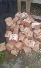 Used, Half red bricks job lot ,garden edging,paths  for sale  NEWTON ABBOT