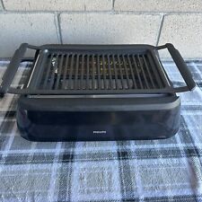 Philips Avance Smokeless 1660 Watt Infrared Electric Indoor Grill - Black HD6371, used for sale  Shipping to South Africa