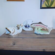 Figurine poisson porcelaine d'occasion  Aubusson