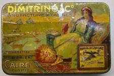 Vintage cigarette tin for sale  Shipping to Ireland