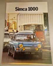 Simca 1000 incl gebraucht kaufen  Mülheim-Kärlich