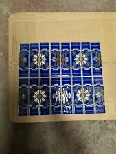ceramic x 6 tile 3 crackle for sale  Norristown