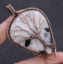 Rainbow Moonstone Tree of Life Copper Pendant of 2.7" for sale  Shipping to South Africa
