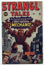 Robot Kirby Ditko Strange Tales #86 (Fine 6.0) 1961 Edad de Plata Kirby Ditko CVR Mechano segunda mano  Embacar hacia Argentina