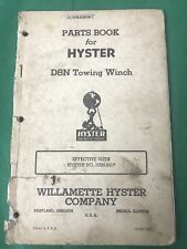 Hyster parts book for sale  Nampa