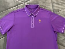 Camelback Golf Club Adidas Pure Motion Purple Golf  Polo Stretch Shirt   XL, used for sale  Shipping to South Africa