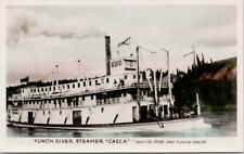 Usado, Cartão postal G95 Steamer 'Casca' Yukon River Boat não usado Gowen Sutton RPPC comprar usado  Enviando para Brazil