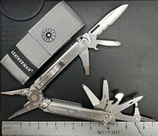 Leatherman FREE P2 BOD 05/22 multi-ferramenta de aço inoxidável com clipe de bolso e bainha cinza comprar usado  Enviando para Brazil