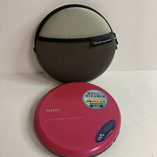 Used, PINK Sony D-EJ775 CD Walkman Personal CD Player/Discman G Protection JAPAN Model for sale  Canada