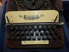 Vintage Hammond No. 12 Typewriter, used for sale  Shipping to South Africa