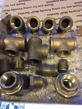 large brass lot fittings for sale  Millstone Township