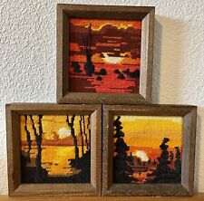Vintage needlepoint wood for sale  Clearlake Oaks