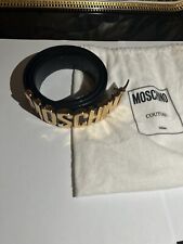 Moschino logo leather for sale  OXFORD