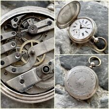 ✩ Antique FLEURY / Georges Favre Jacot Locle  [ Silver 84/0.875 ] pocket watch for sale  Shipping to South Africa