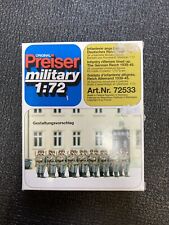 Preiser military 1:72 scale infantry riflemen lined up the german reich 1939-45 for sale  HOLSWORTHY