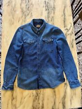 Camicia superdry denim usato  Sant Elia Fiumerapido