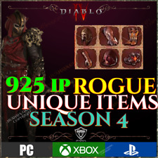 DIABLO 4 ⚔️ ALL ROGUE UNIQUE ITEMS ⚔️ SEASON 4 ⚔️ for sale  Shipping to South Africa