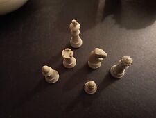 Piezas magnéticas de ajedrez - La reina y el peón faltan los imanes ver foto segunda mano  Embacar hacia Argentina