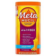 Metamucil Psyllium Supplement 4-in-1 Fiber Made | Sugar Free | 114 teaspoons for sale  Shipping to South Africa