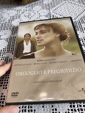 Dvd orgoglio pregiudizio usato  Vignate