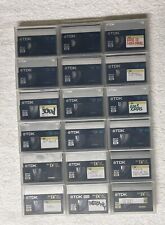 Lote de 18 cassetes TDK Mini DV DVM60 60 minutos fitas de vídeo digitais (usadas) comprar usado  Enviando para Brazil