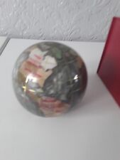 Globe paperweights .3 for sale  TIPTON