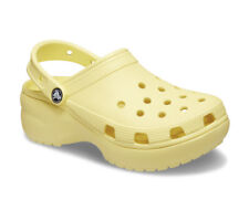 Tamancos femininos Crocs plataforma clássicos sandálias amarelo banana autêntico original W7 comprar usado  Enviando para Brazil