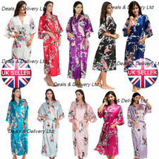 Silk satin kimono d'occasion  Expédié en Belgium