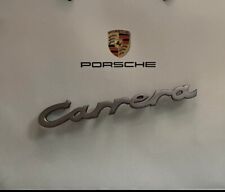 Porsche carrera schriftzug gebraucht kaufen  Sillenbuch