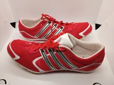 Sapato Adidas Track Spike Masculino Tamanho 12.5 Edge Arriba Vermelho 287640 Chuteira de Malha Top Baixo comprar usado  Enviando para Brazil