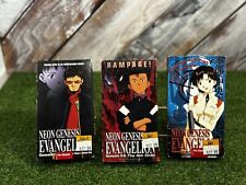 Lote de 3 animes VHS Neon Genesis Evangelion Genesis 0:6,7,9 dublados em inglês RARO comprar usado  Enviando para Brazil