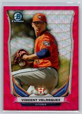 Vincent Velasquez 14 Bowman Chrome Prospects Pink Wave Refractors #23/65 #BCP24 for sale  Shipping to South Africa