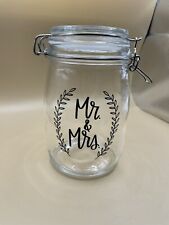 Mrs glass jar for sale  Shipping to Ireland