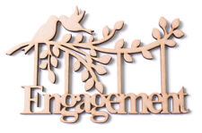 Wooden engagement engaged for sale  Shipping to Ireland