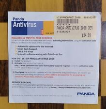 Panda Internet Security 2008 CD-ROM disco mega detección software antivirus segunda mano  Embacar hacia Mexico