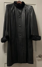 Leather mink coat for sale  Tarrytown