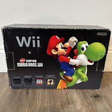 Usado, Consola Nintendo Wii Edición Super Mario Bros Negra Completa En Caja segunda mano  Embacar hacia Argentina