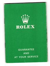 Rolex guarantee and usato  Firenze