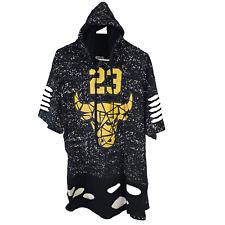Camisa masculina Chicago Bulls #23 manga curta GG com capuz Michael Jordan streetwear comprar usado  Enviando para Brazil