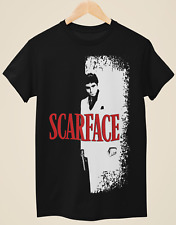 Scarface - Camiseta negra unisex inspirada en póster de película segunda mano  Embacar hacia Argentina