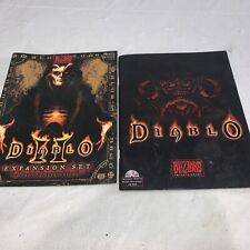 Usado, Lote de 2 Diablo 1 e 2 PC Original 1996 Jogo Manual Blizzard Entertainment Book I comprar usado  Enviando para Brazil