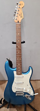 Used, Fender Standard Stratocaster Mexico Electric Guitar in Lake Placid Blue for sale  Shipping to South Africa